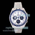 N1 Factory Super Clone Omega Speedmaster Snoopy Swiss 3861 Stainless Steel Watch 